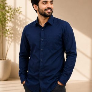 PREMIUM SHIRT- Navy Blue